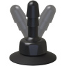 Плаг с присоской для фиксации насадок Deluxe 360° Swivel Suction Cup Plug купить в секс шопе