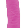 Розовый, светящийся в темноте фаллоимитатор Model 2 - 15,4 см. купить в секс шопе