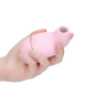 Розовый клиторальный вакуум-волновой массажер Irresistible Kissable купить в секс шопе