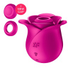 Ярко-розовый вакуум-волновой стимулятор Pro 2 Modern Blossom купить в секс шопе