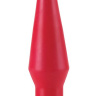 Красная анальная втулка Pure - 11,5 см. купить в секс шопе