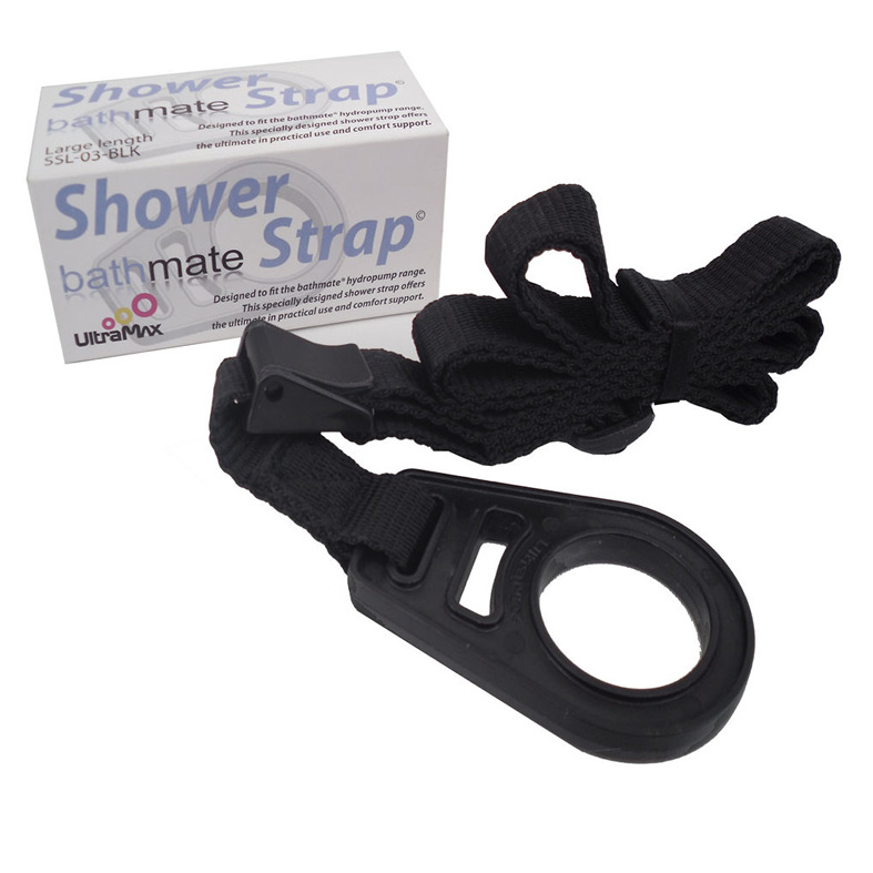 Ремень Bathmate Shower Strap для фиксации гидронасоса на шее купить в секс шопе
