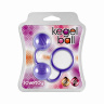 Фиолетовые вагинальные шарики Kegel Ball купить в секс шопе