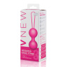 Розовые вагинальные шарики VNEW level 3 купить в секс шопе