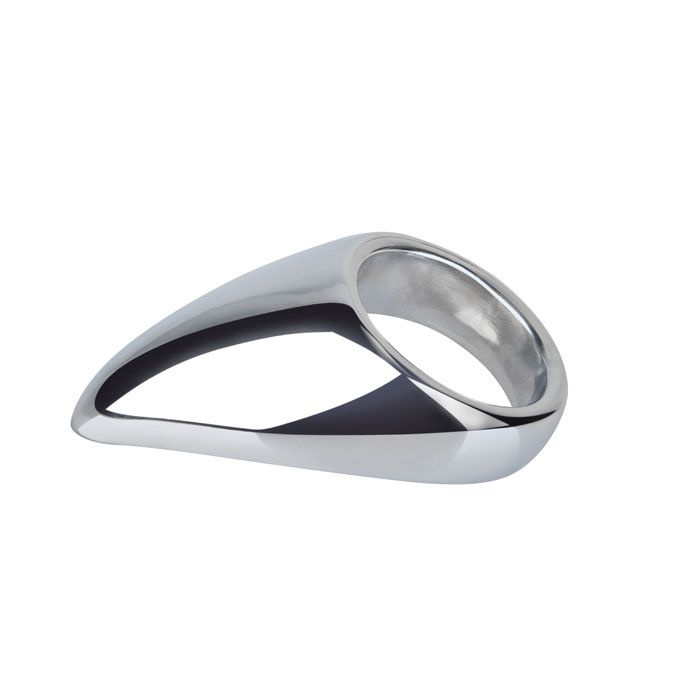 Эрекционное кольцо с металлическим языком Teadrop (размер L) купить в секс шопе