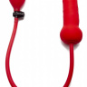 Красный анальный фаллоимитатор с функцией расширения - 18 см. купить в секс шопе