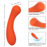 Оранжевый вибромассажер Liquid Silicone G-Wand - 15,25 см. купить в секс шопе