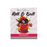 Стимулирующий презерватив-насадка Roll   Ball Raspberry купить в секс шопе