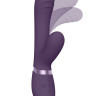 Фиолетовый вибромассажер-кролик Tani - 21,5 см. купить в секс шопе