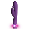 Фиолетовый вибратор-кролик Flutter Rabbit - 18,2 см. купить в секс шопе