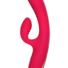Ярко-розовый вибратор-кролик с вакуум-волновой стимуляцией Enila - 23 см. купить в секс шопе