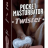 Прозрачный мастурбатор Pocket Masturbator Twister купить в секс шопе