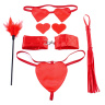 Набор для бондажа Sweetheart Bondage Kit Red купить в секс шопе