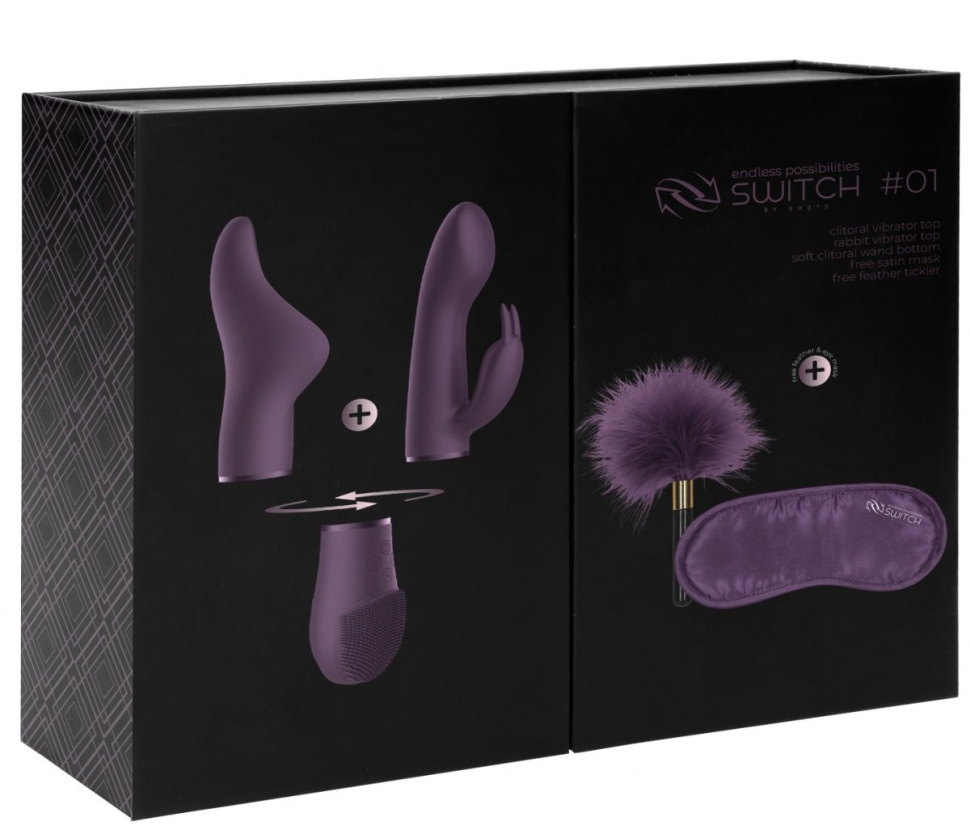 Фиолетовый эротический набор Pleasure Kit №1 купить в секс шопе