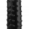 Черный фаллоимитатор с шипиками - 21,5 см. купить в секс шопе