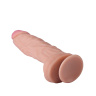 Гигантский стимулятор-фаллос с присоской - 22,5 см. купить в секс шопе
