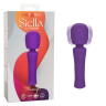 Фиолетовый ванд Stella Liquid Silicone Massager - 17,25 см. купить в секс шопе