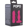 Розовая вибровтулка с  5 режимами вибрации POPO Pleasure - 10,5 см. купить в секс шопе