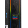 Чёрная анальная виброёлочка BULLET AMUSE - 12 см. купить в секс шопе