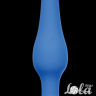 Синяя малая анальная пробка Slim Anal Plug Small - 10,5 см. купить в секс шопе