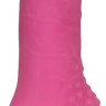 Розовый реалистичный вибратор VIBRO REALISTIC - 24 см. купить в секс шопе