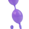 Фиолетовые каплевидные вагинальные шарики L amour Premium Weighted Pleasure System купить в секс шопе