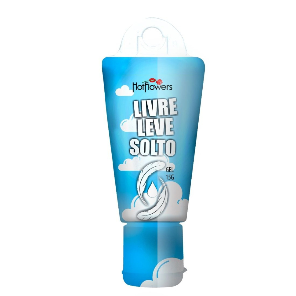 Увлажняющий гель Livre Leve Solto с мягким эффектом охлаждения - 15 гр. купить в секс шопе