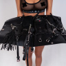 Оригинальный БДСМ-набор из 9 предметов в черной кожаной сумке купить в секс шопе
