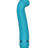 Бирюзовый перезаряжаемый вибратор Raffi - 17,1 см. купить в секс шопе