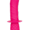 Розовый стимулятор Silicone Grip Thruster купить в секс шопе