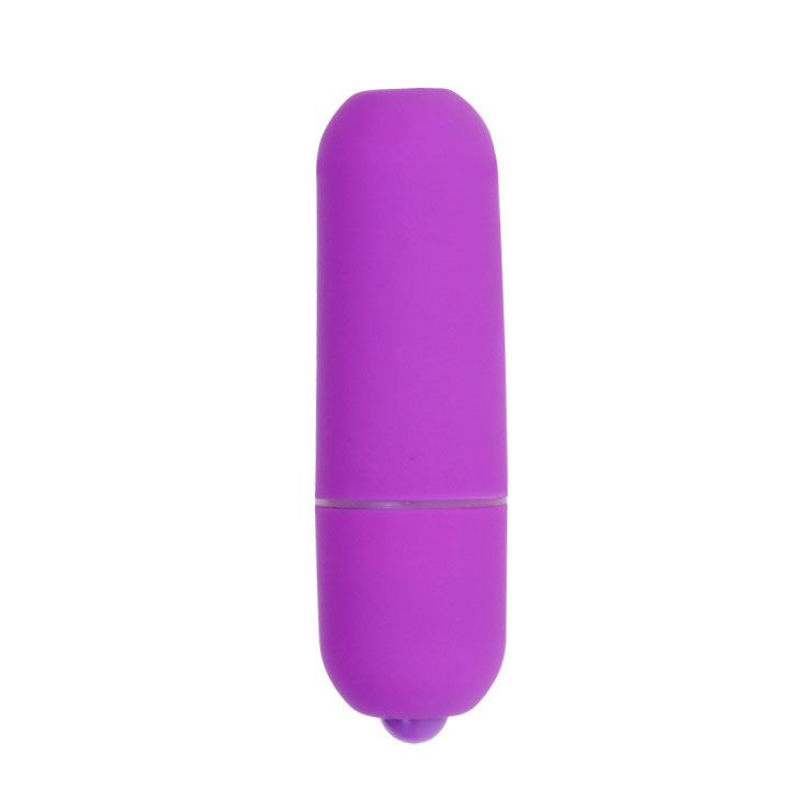 Фиолетовая вибропуля с 10 режимами вибрации купить в секс шопе