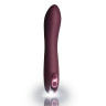 Фиолетовый вибромассажер Giamo - 19 см. купить в секс шопе