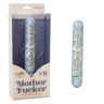 Голубой классический вибратор Naughty Bits Mother Fucker Personal Vibrator - 18 см. купить в секс шопе