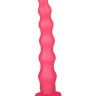 Розовый гелевый анальный стимулятор - 20 см. купить в секс шопе