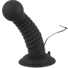 Чёрный анальный ротатор - 13,5 см. купить в секс шопе