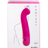 Розовый перезаряжаемый вибратор Raffi - 17,1 см. купить в секс шопе