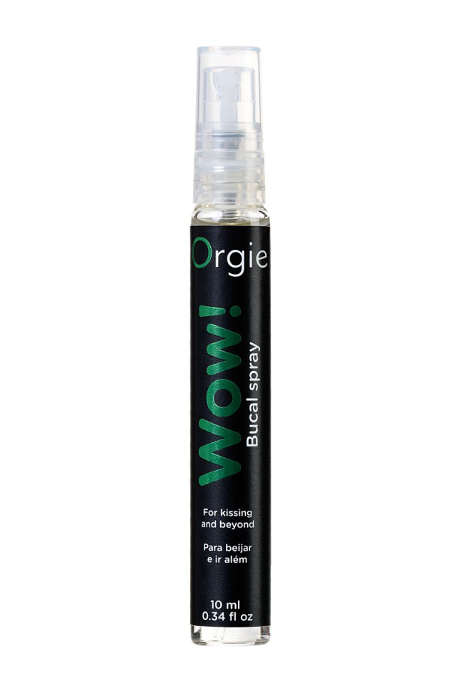 Оральный спрей Orgie WOW! Blowjob Spray с охлаждающим и возбуждающим эффектом - 10 мл. купить в секс шопе