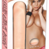 Анальный вибратор Nature Skin Anal Vibe - 21,5 см. купить в секс шопе
