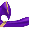 Фиолетовый вибростимулятор SOYO - 17 см. купить в секс шопе