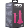 Розовая вибровтулка средних размеров POPO Pleasure - 13 см. купить в секс шопе