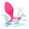 Розовая анальная вибропробка Medium Rechargeable Vibrating Probe - 9,5 см. купить в секс шопе