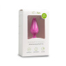 Розовая анальная пробка Pointy Plug - 12 см. купить в секс шопе