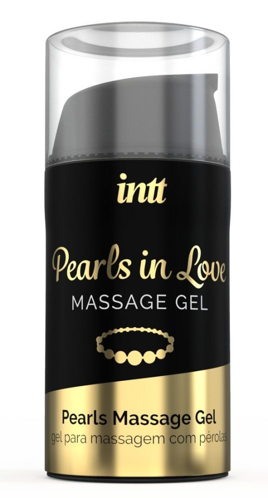 Массажный интимный гель Pearls in Love Massage Gel - 15 мл. купить в секс шопе