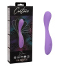 Фиолетовый ультрагибкий вибромассажер Demi купить в секс шопе