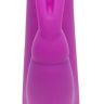 Лиловый вибратор Curve Thrusting Rechargeable Rabbit Vibrator - 24,1 см. купить в секс шопе