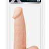 Телесный фаллоимитатор XSKIN 6 PVC DONG FLESH - 15,2 см. купить в секс шопе