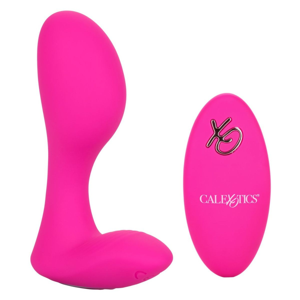 Розовый массажер G-точки Remote G Spot Arouser - 10,75 см. купить в секс шопе