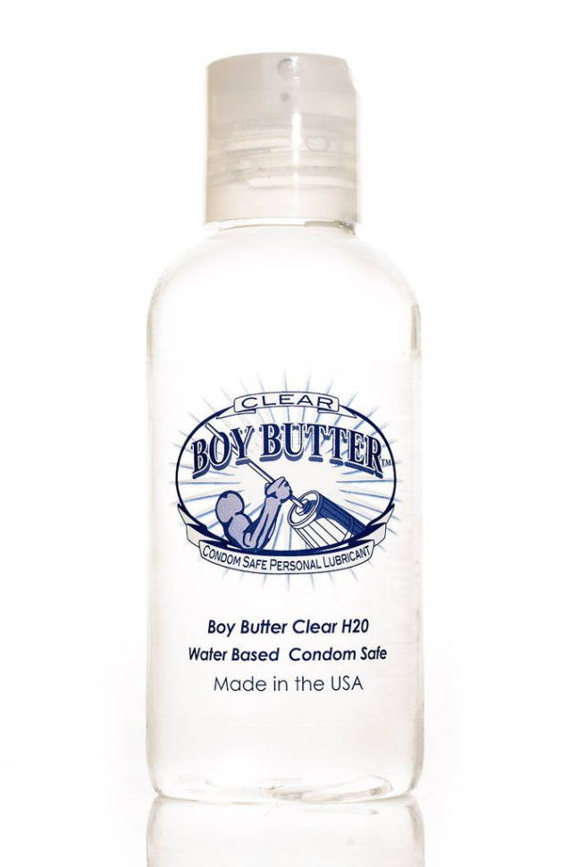 Лубрикант на водной основе Boy Butter Clear H2O - 118 мл. купить в секс шопе