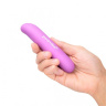 Фиолетовый вибромассажер Pink Vibe для стимуляции точки G и клитора - 12,2 см. купить в секс шопе