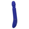Синий вибратор с поступательными движениями Shameless Slim Thumper - 22,75 см. купить в секс шопе